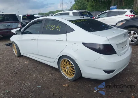 2017 Hyundai Accent Se z USA, uszkodzony, nr VIN KMHCT4AE4HU361804